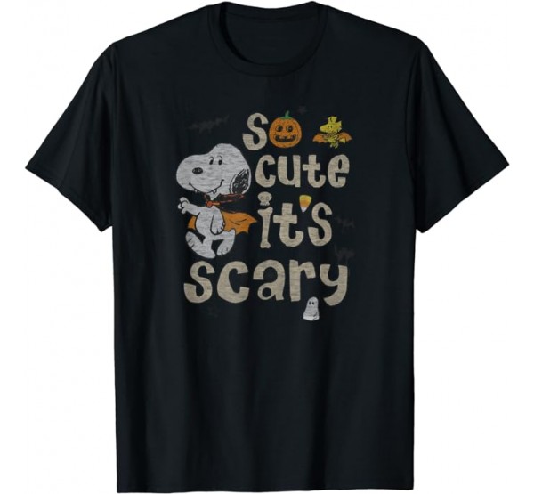 Peanuts Halloween Snoopy So Cute Scary T-Shirt Peanuts Halloween Snoopy So Cute Scary T-Shirt